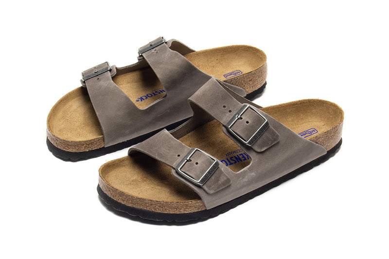Birkenstock | Arizona Soft Footbed Style # 55280 Color : Iron