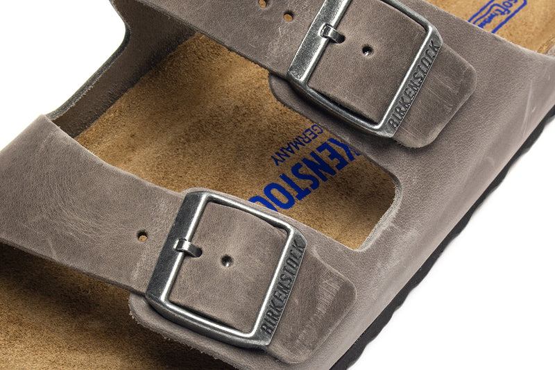 Birkenstock | Arizona Soft Footbed Style # 55280 Color : Iron