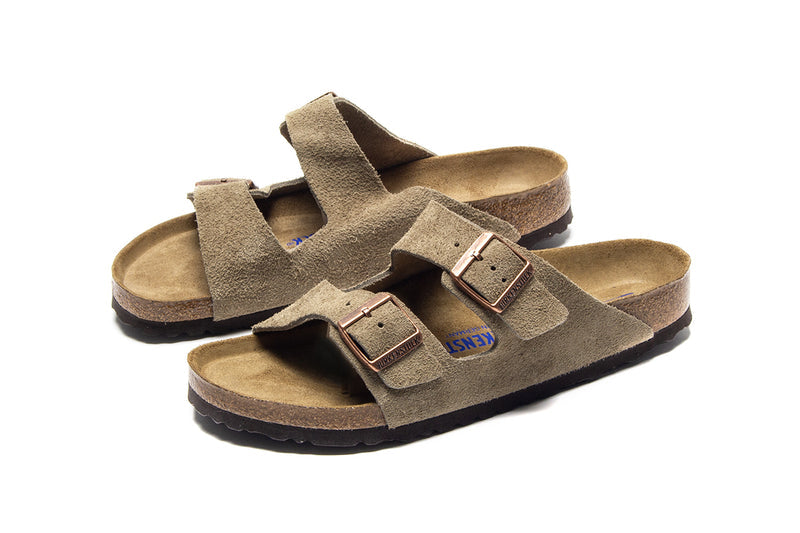 Birkenstock | Arizona Soft Footbed Style # 95130 Color : Taupe