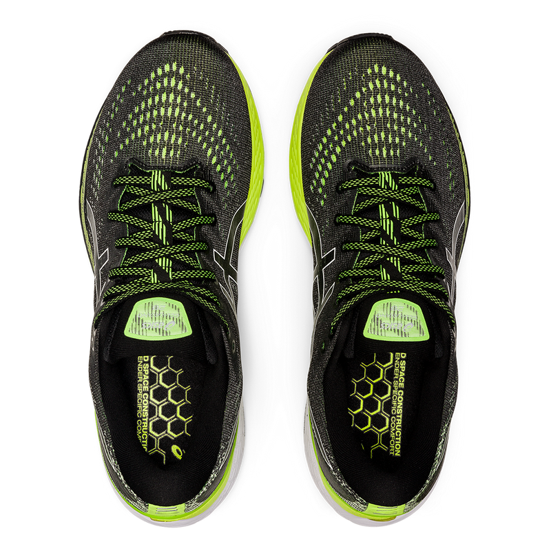 Asics Gel Kayano 28 - Black - Hazard Green