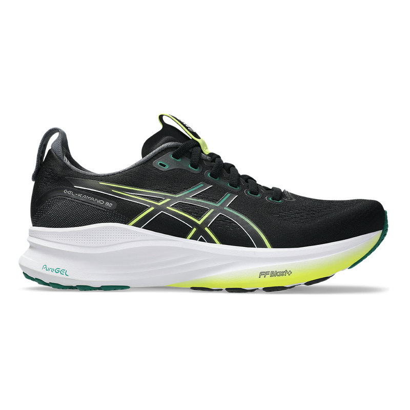 Asics Gel Kayano 32 Black - Jasper Green