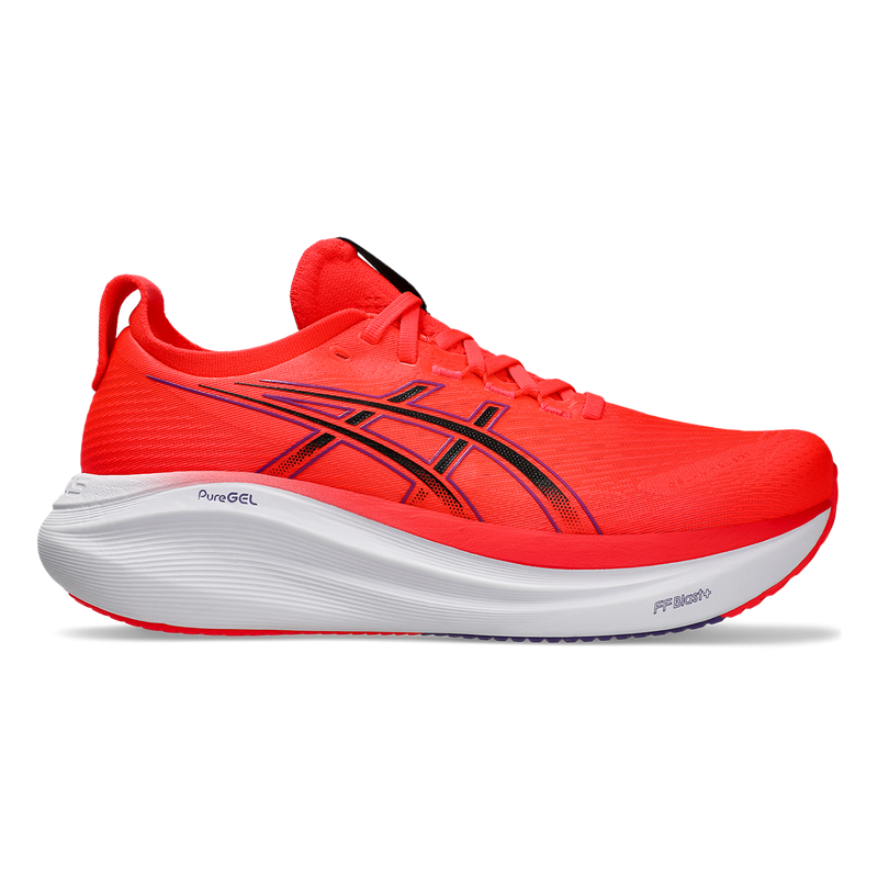 Asics Gel Nimbus 27 Flash Red - Black