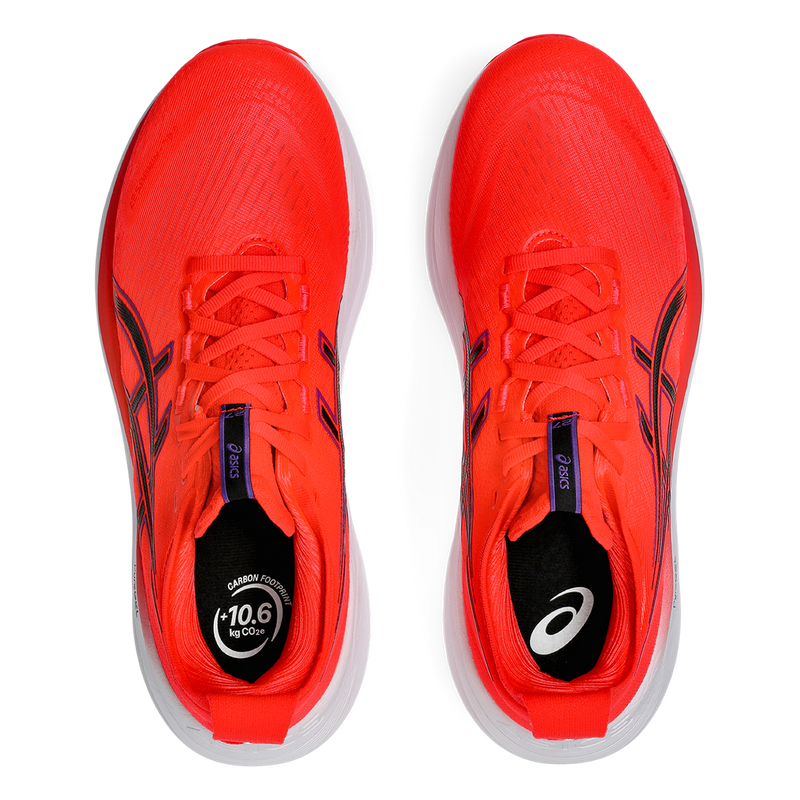Asics Gel Nimbus 27 Flash Red - Black