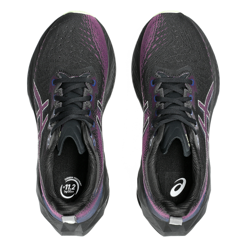 Asics Novablast 4 - Black - Blue Expanse