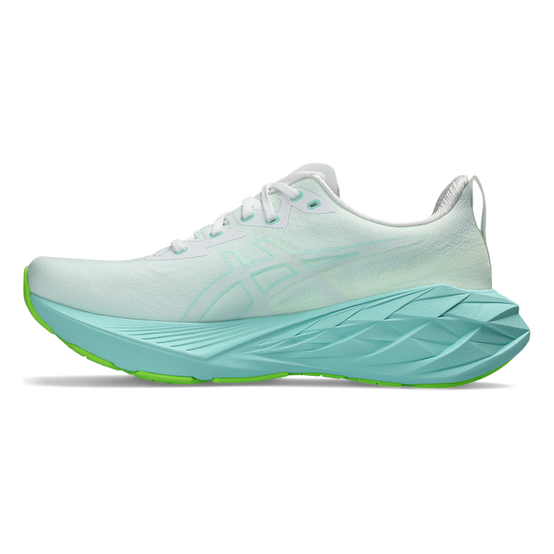 Asics Novablast 4 - White - Illuminate Mint