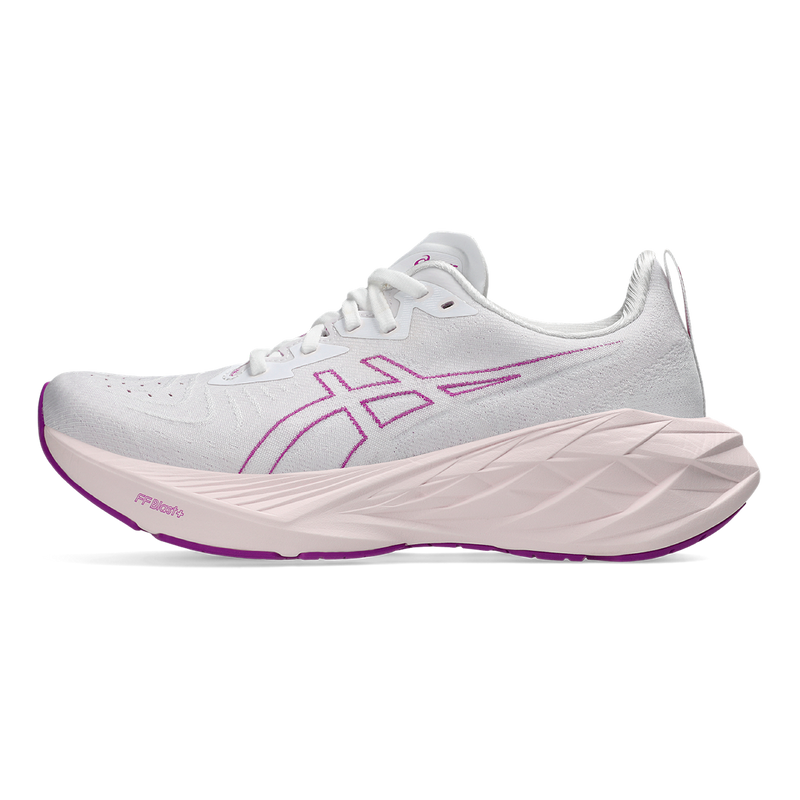 Asics Novablast 4 - White - Soothing Sea