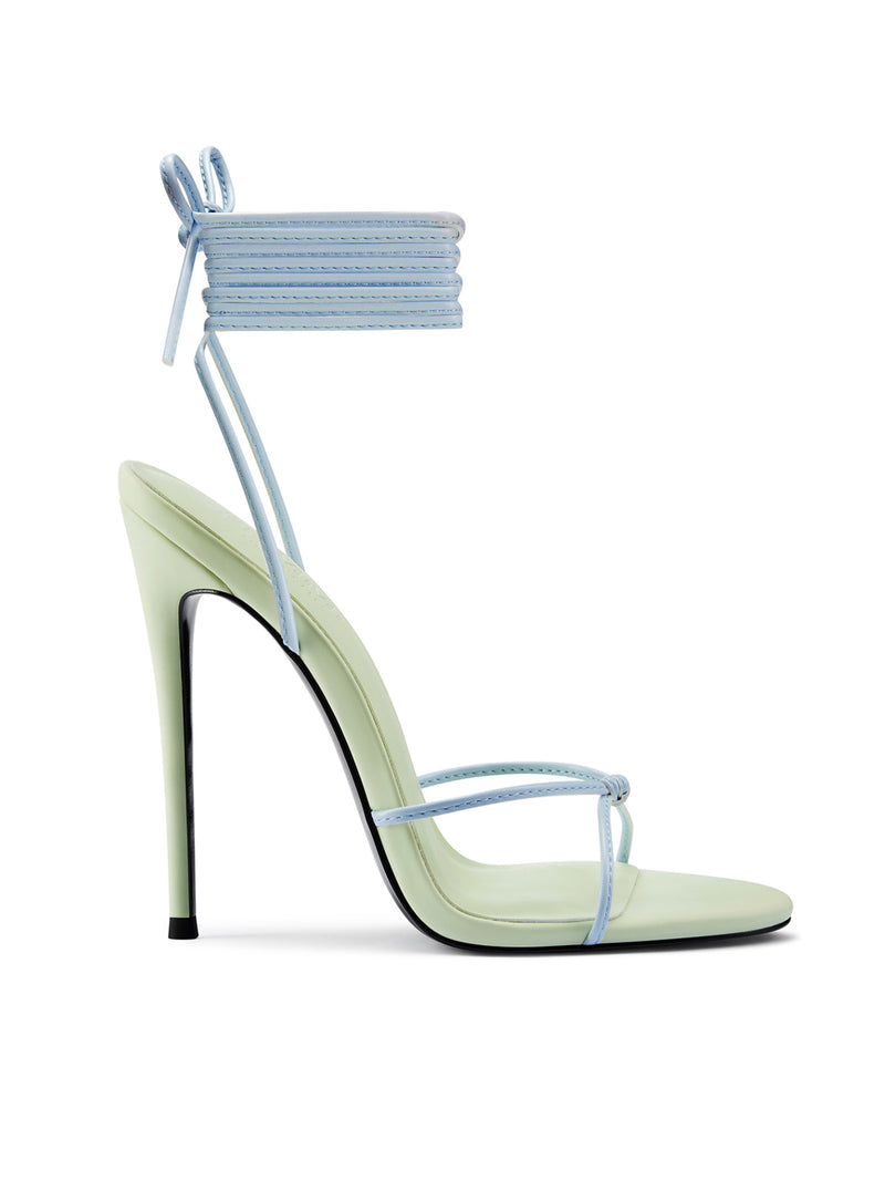 Athens Lace Up - Blue/Sage