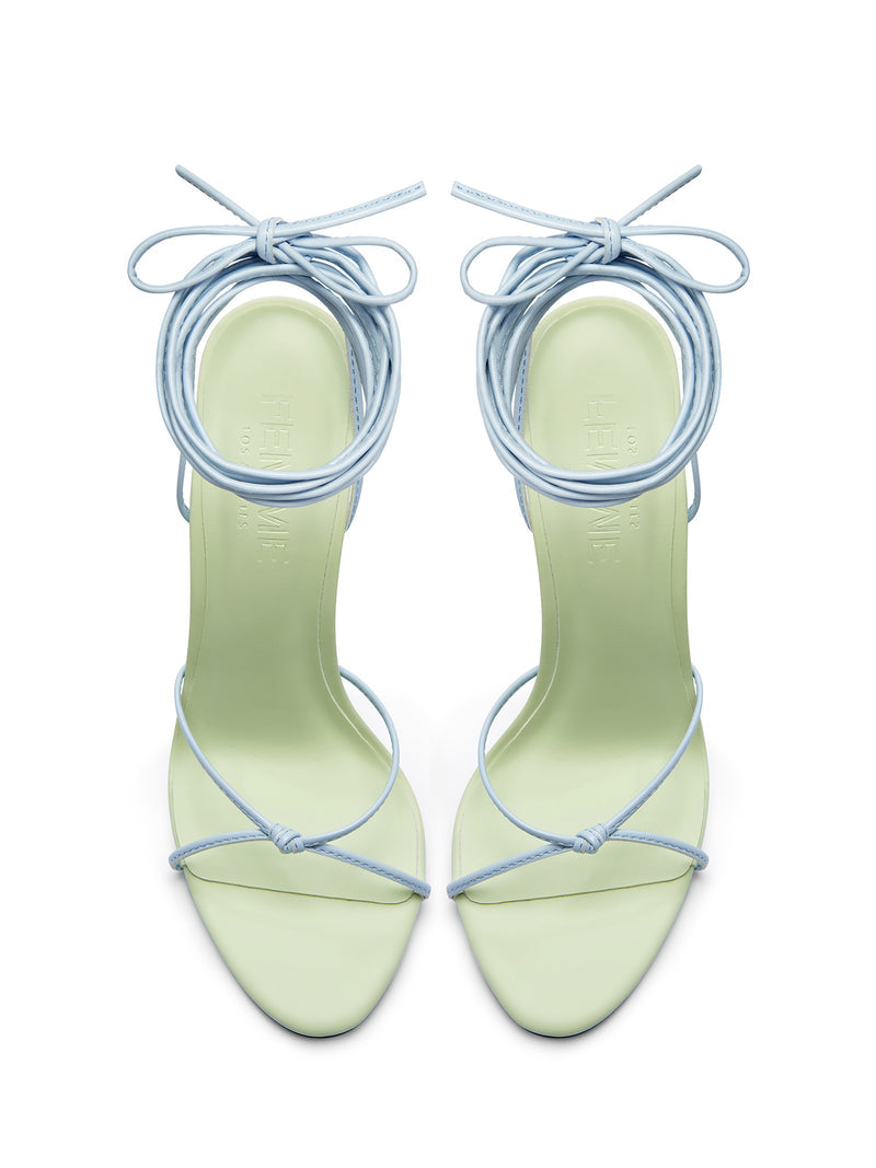 Athens Lace Up - Blue/Sage