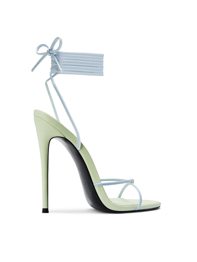 Athens Lace Up - Blue/Sage