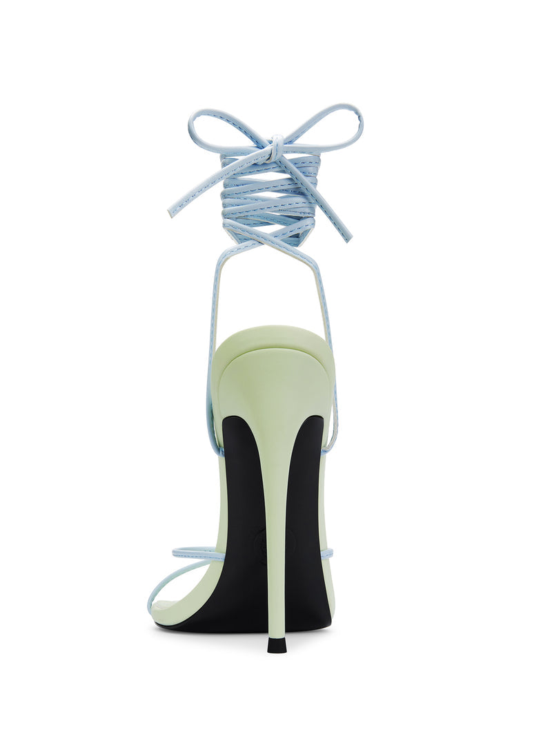 Athens Lace Up - Blue/Sage