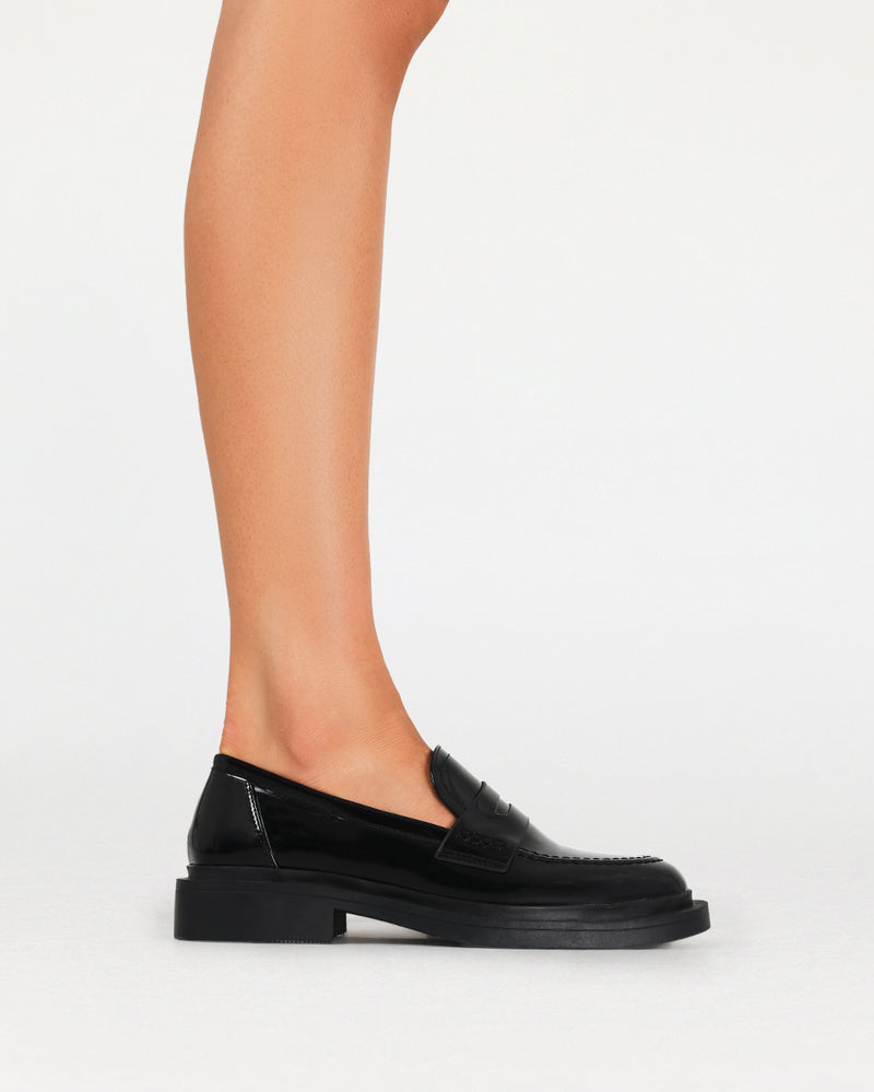 AUGUSTA - BLACK SHINE-Flats-Billini-Billini