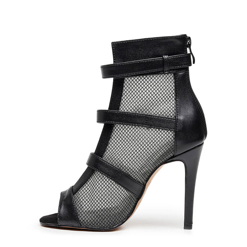 Azriel - Black Vegan Leather - Street Sole