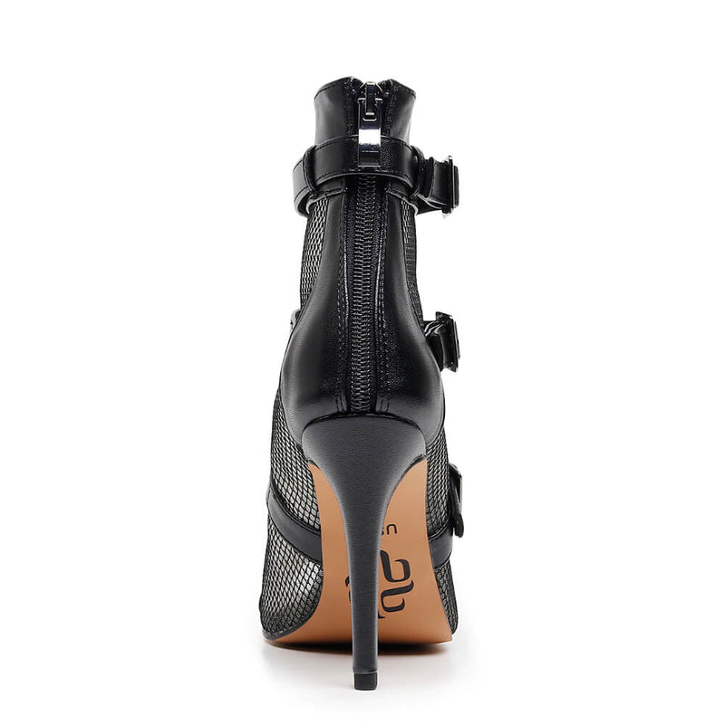 Azriel - Black Vegan Leather - Street Sole
