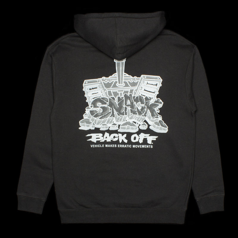 Snack | Back Off Hoodie Color : Black