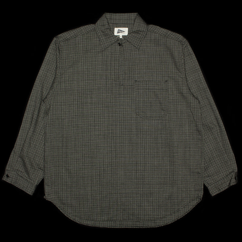 Pilgrim | Barry Popover L/S Shirt 36110482065 Grey&nbsp;