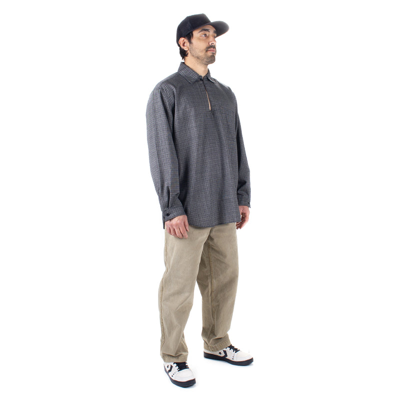 Pilgrim | Barry Popover L/S Shirt 36110482065 Grey&nbsp;