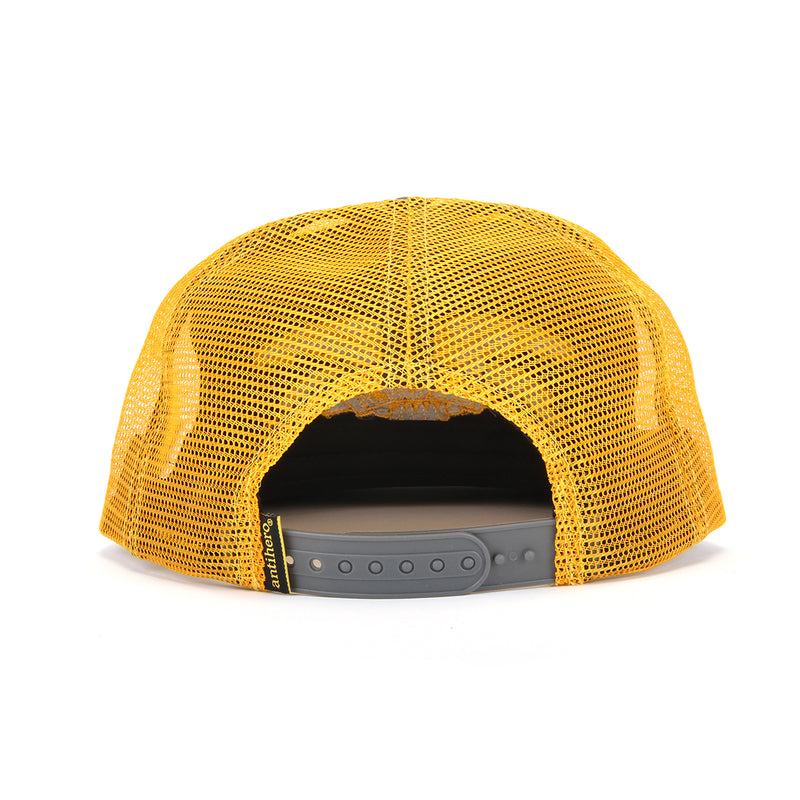 Anti Hero | Basic Eagle Snapback Hat Grey / Gold