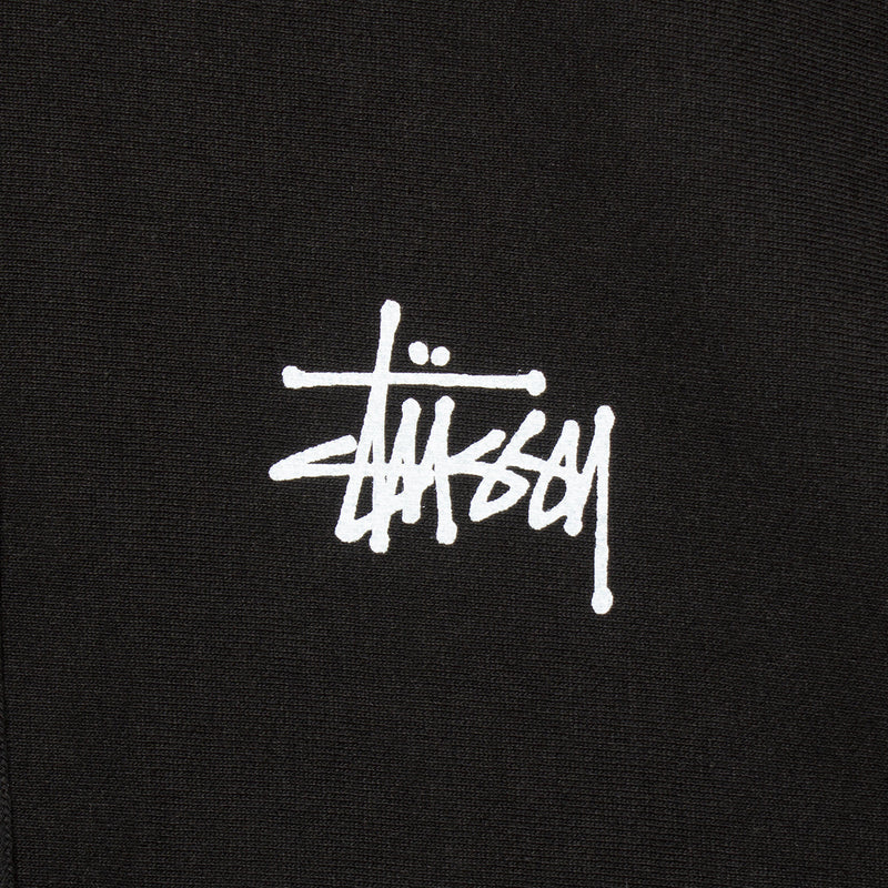 Stussy | Basic Stussy Pig. Dyed Hoodie Style # 1924879P Color : Black