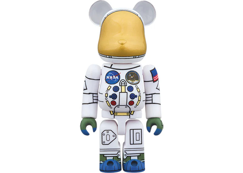 Bearbrick 1969 Astronaut 100% & 400% White