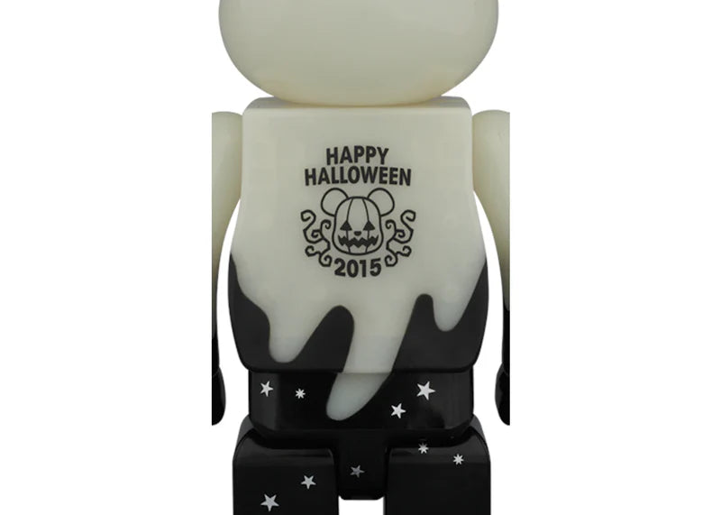 Bearbrick 2015 Halloween GITD 400% Black