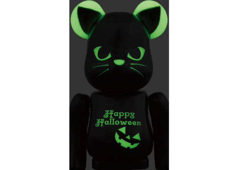 Bearbrick 2016 Halloween 400% Black/Green