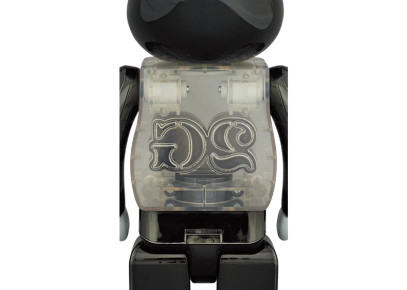 Bearbrick 2G Exclusive 2G Black Chrome 100% & 400% Set