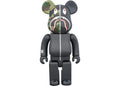 Bearbrick A Bathing Ape 1st Camo Shark 400% Black