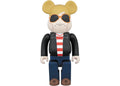 Bearbrick Andy Warhol 60's Style Ver. 400% Black