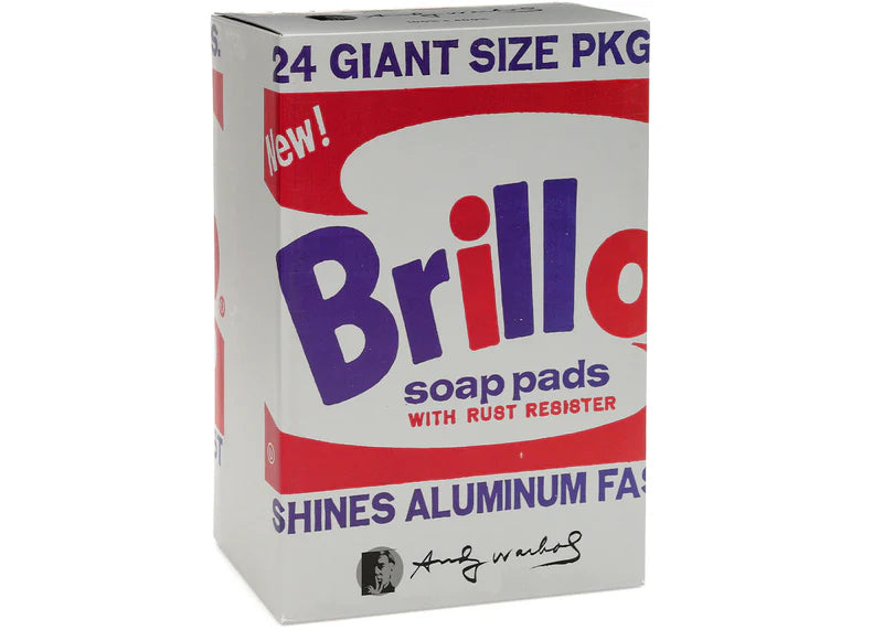 Bearbrick ANDY WARHOL "Brillo" 100% & 400% Set