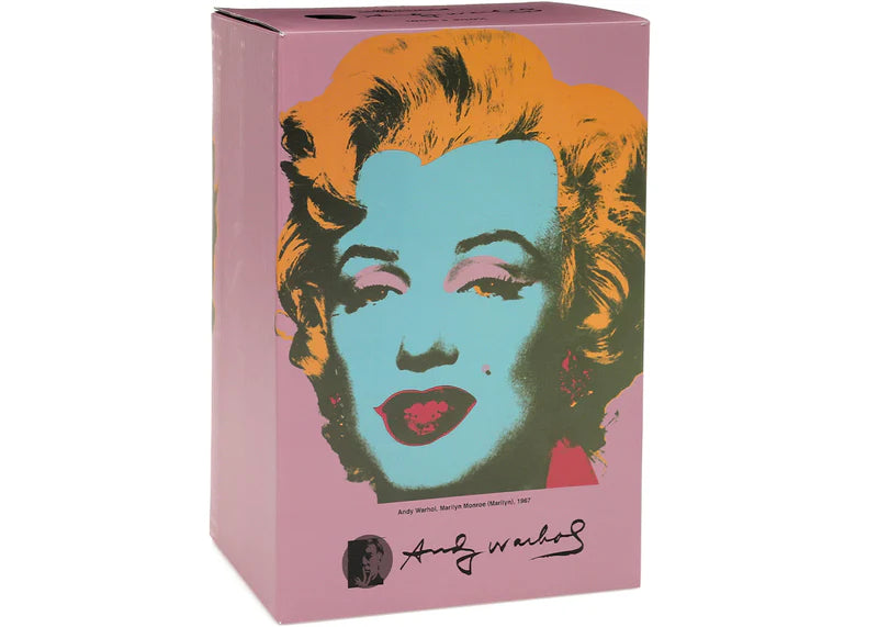 Bearbrick Andy Warhol Marilyn Monroe #2 100% & 400% Set