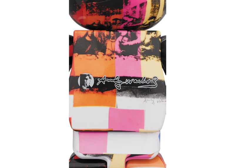 Bearbrick Andy Warhol The Last Supper 100% & 400% Set Multi