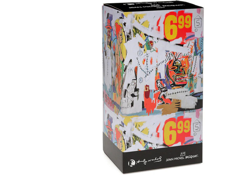 Bearbrick Andy Warhol x JEAN-MICHEL BASQUIAT #4 400%