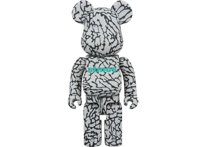 Bearbrick Atmos 100% & 400% Set Grey