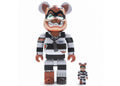 Bearbrick BAIT x Medicom TMNT Scratch 100% & 400% Set White/Black