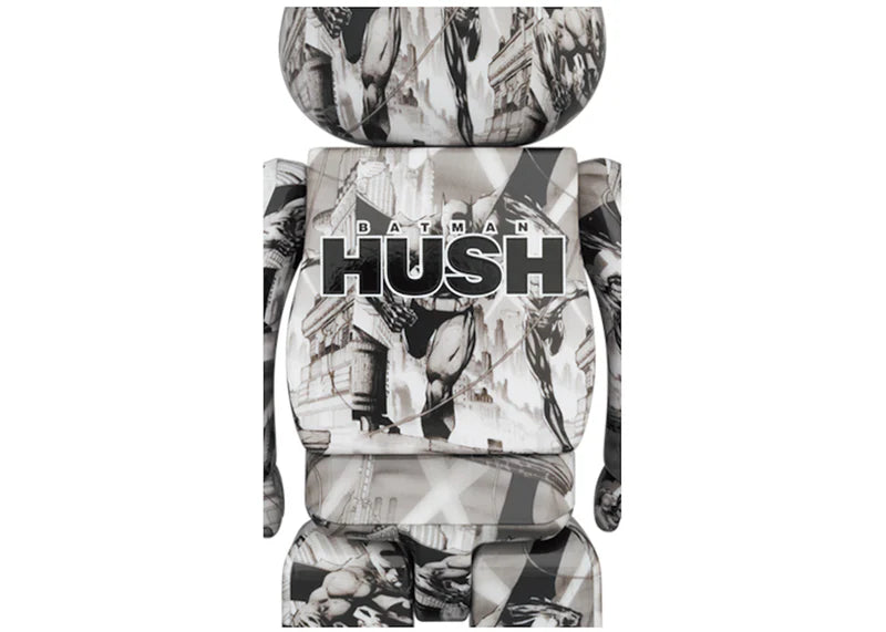 Bearbrick Batman Hush (Pencil Art Ver.) 100% & 400% Set