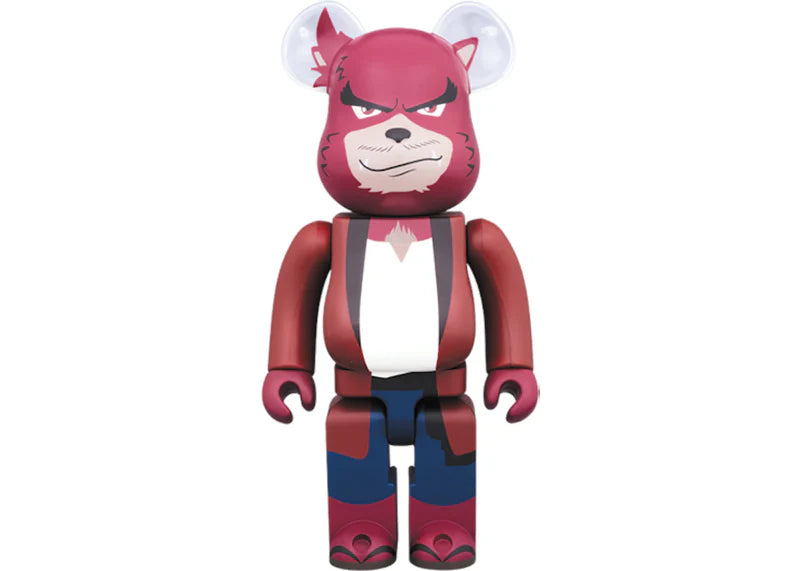 Bearbrick Bear Toru 100% & 400% Set Burgundy