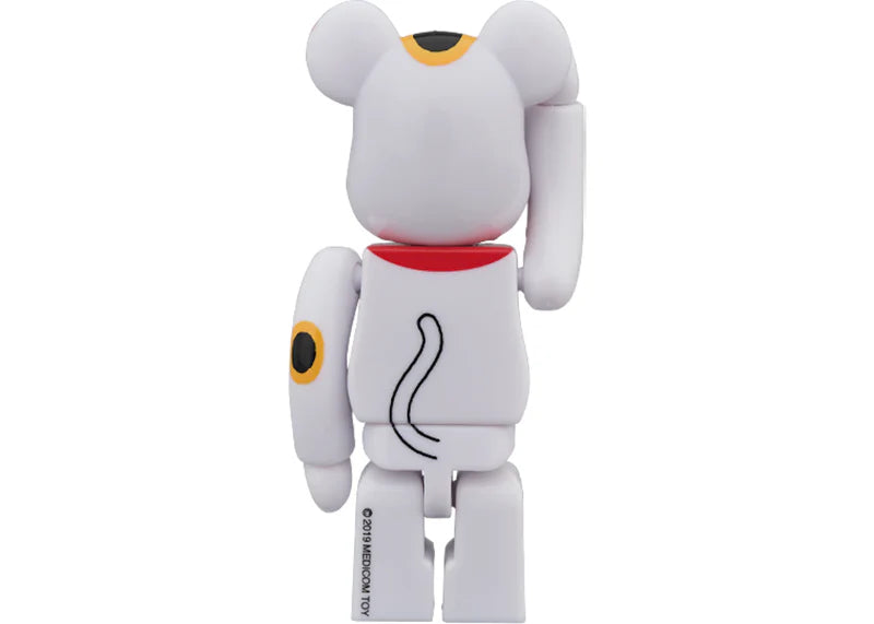 Bearbrick Beckoning Cat 100% White Fortune