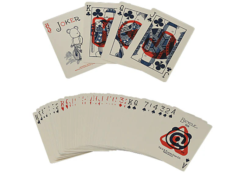 Bearbrick Bicycle Playing Cards Poker Set
