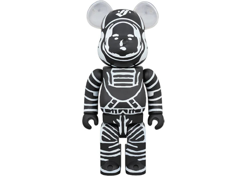 Bearbrick Billionaire Boys Club Astronaut 100% & 400% Set Black
