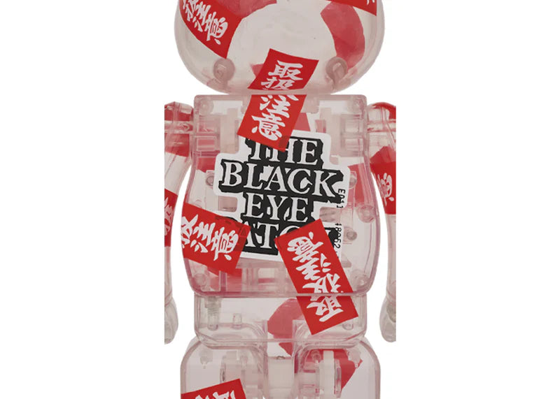 Bearbrick Black Eye Patch 400%