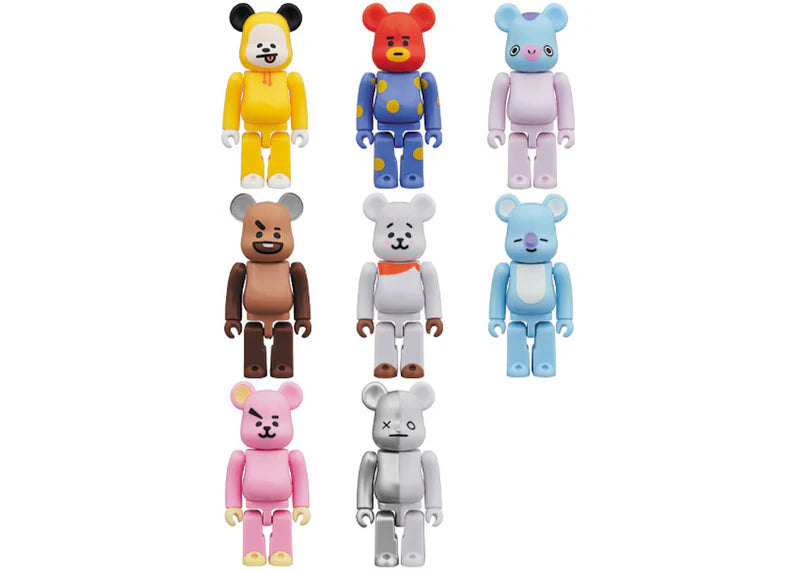 Bearbrick BT21 Line Friends Sealed Case 100% (10 Blind Boxes)