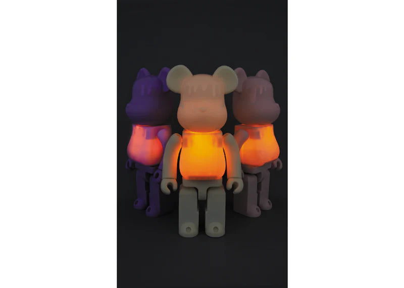 Bearbrick Candle 400% Purple