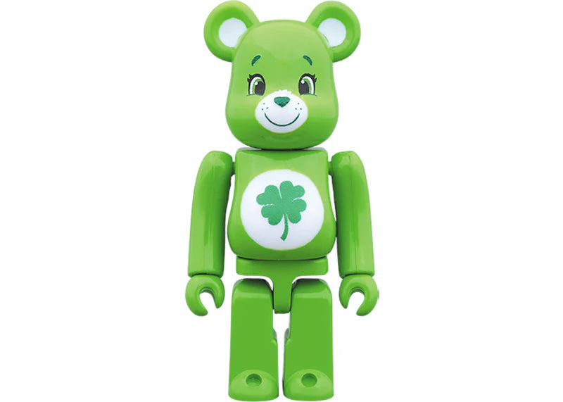 Bearbrick Care Bear (TM) Good Luck Bear 100% Green