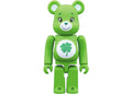 Bearbrick Care Bear (TM) Good Luck Bear 100% Green
