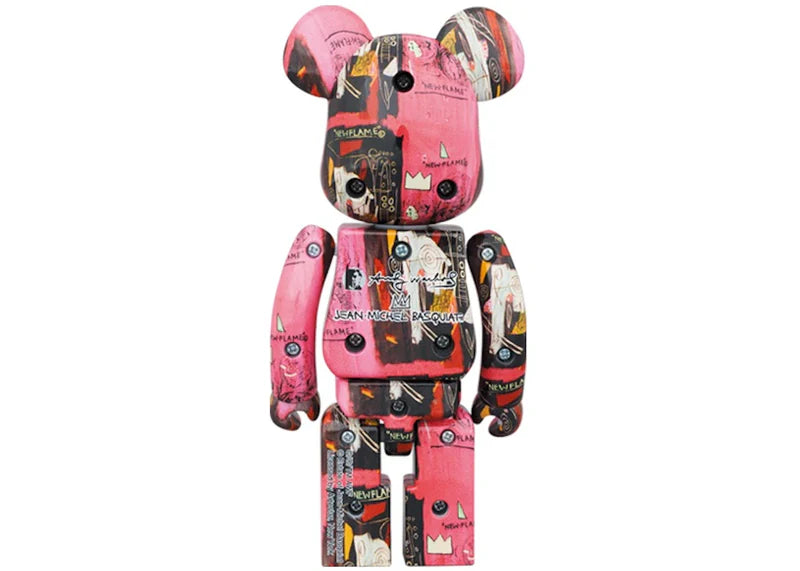 Bearbrick Chogokin Andy Warhol x Jean-Michel Basquiat 200%