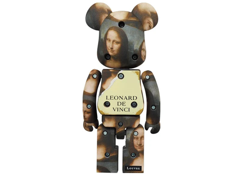Bearbrick Chogokin Leonardo De Vinci Mona Lisa 200%