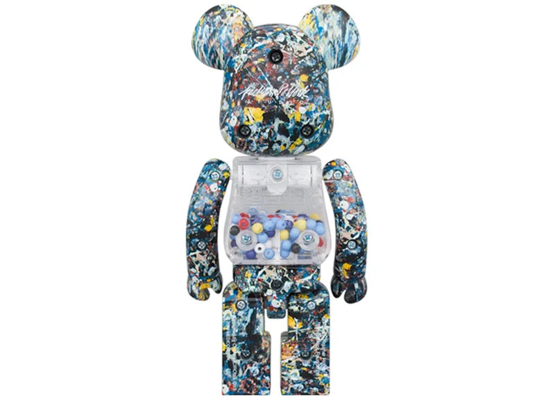 Bearbrick Chogokin My First Bearbrick Jackson Pollock Studio Ver. 200%