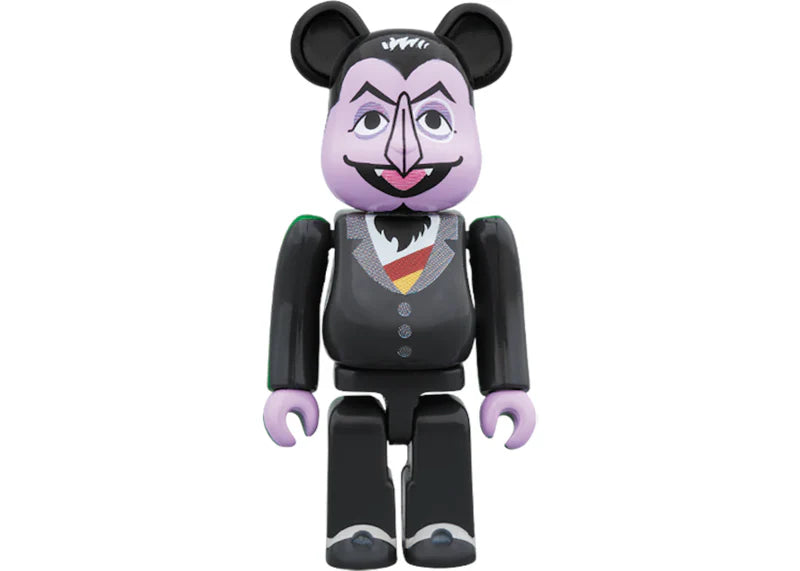 Bearbrick Count Von Count & Grover 2 Pack 100% Multi
