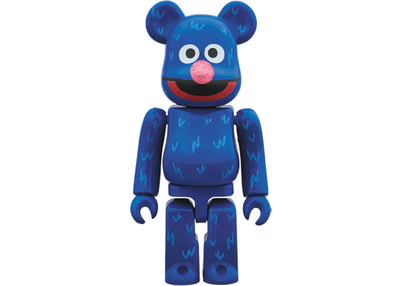 Bearbrick Count Von Count & Grover 2 Pack 100% Multi