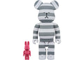 Bearbrick Craftholic 100% & 400% Set White